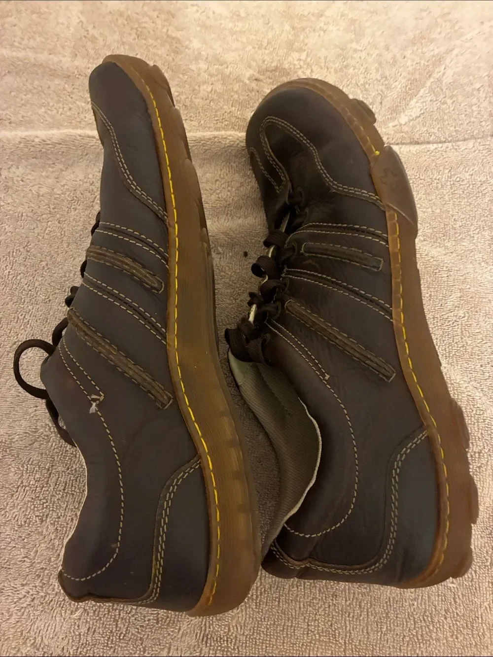 Dr. Martens Men's size 14M‎ Brown Lace-Up Sneakers